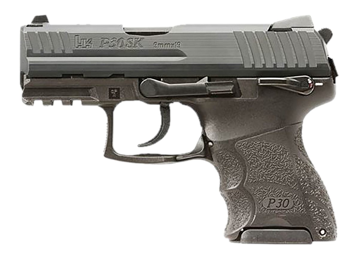 Heckler Koch HK 81001110 P30SK V3 Sub-Compact 9mm Luger 10+1 3.27in Stainle