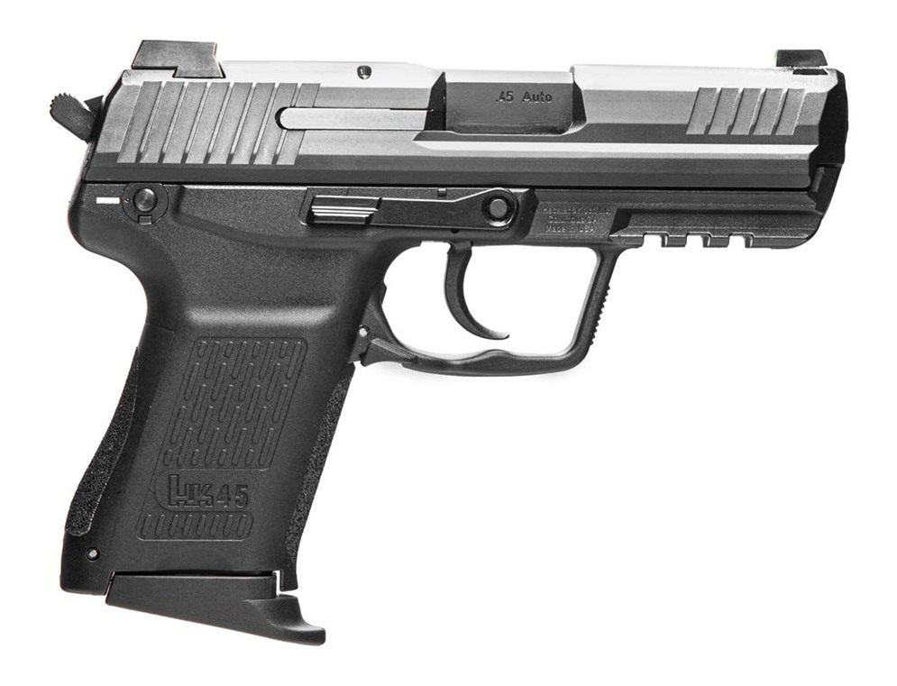 H K HK 81001111 V1 Compact 45 ACP 8+1 3.94in Black Polygonal Rifled Barrel view 4