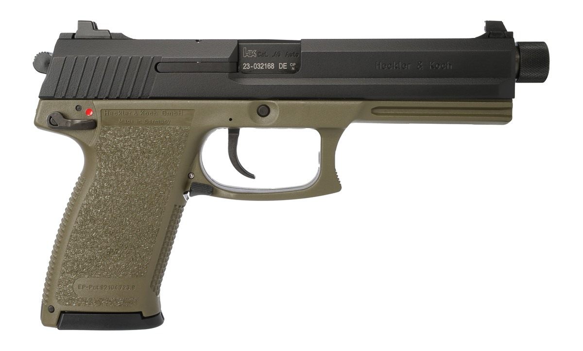 Heckler and Koch HK 81001075 Mark 23 45 ACP 10+1 5.87in Black Threaded Barr