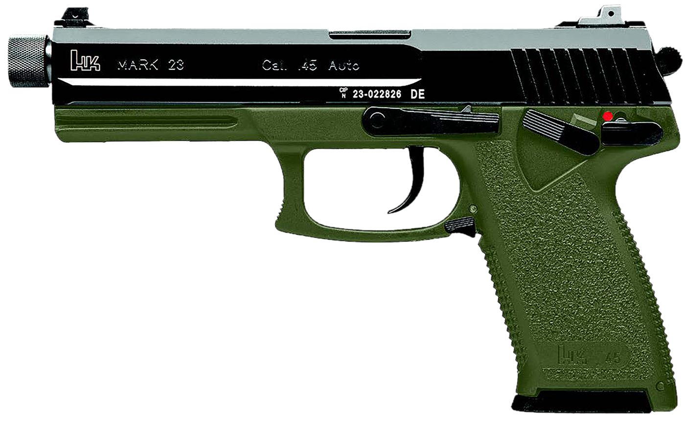 Heckler and Koch HK 81001075 Mark 23 45 ACP 10+1 5.87in Black Threaded Barr view 2