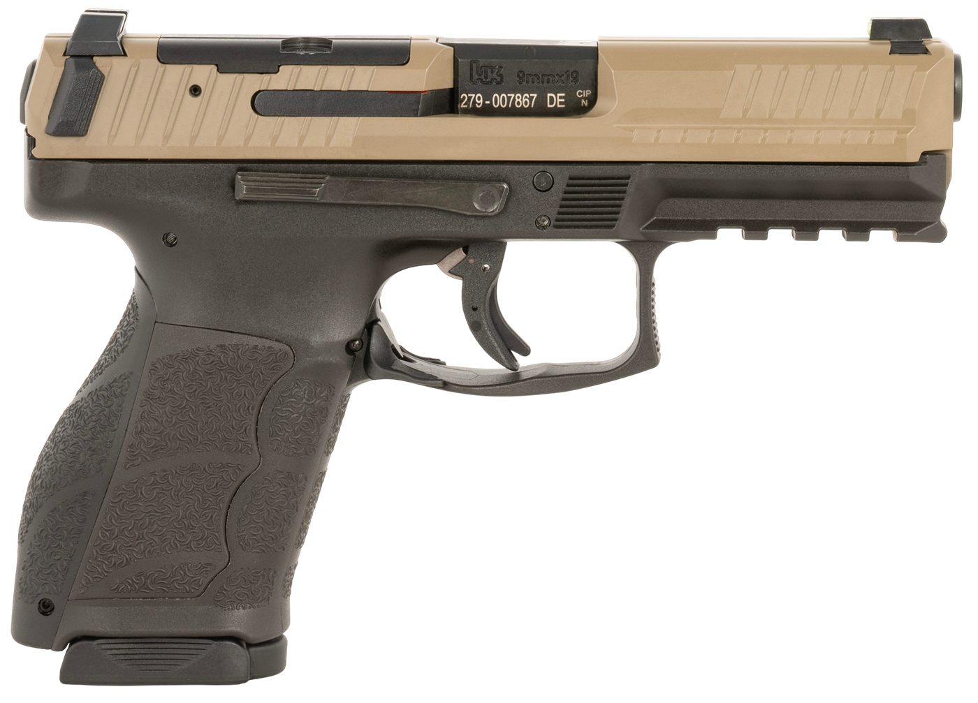 Heckler Koch USA HK 81001195 VP9A1 Full Size 9mm Luger 20+1 17+1 Black Flat