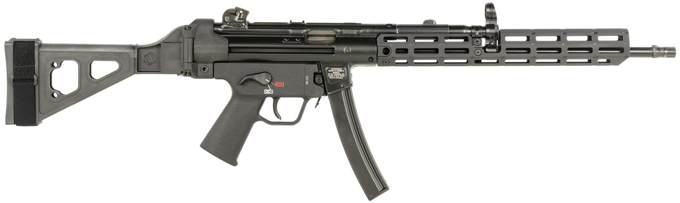 Heckler Koch USA HK 81001190 SP5L 9mm Luger 30+1 16.50in Overall Black M-LO
