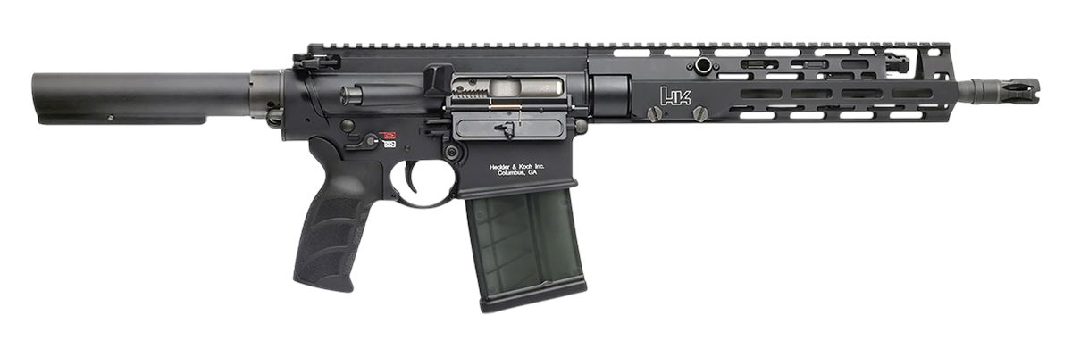 Heckler Koch HK 81001053 MR762 A4 7.62x51mm 10+1 13in Threaded Barrel, M-LO