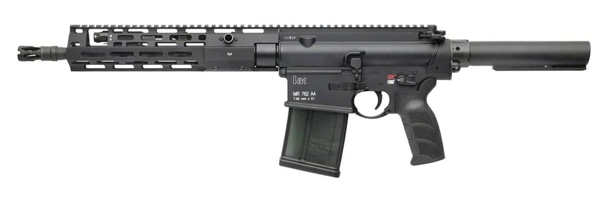 Heckler Koch HK 81001053 MR762 A4 7.62x51mm 10+1 13in Threaded Barrel, M-LO view 3