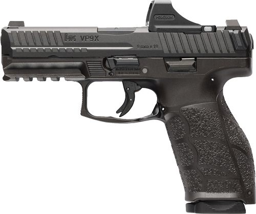 HK H K VP9A1 X OE w/Holosun SCS Handgun 9mm Luger 17(1) 20(1)rd Magazines 4 view 2