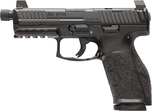 HK 81001223 VP9A1 X Tactical Full Size 9mm Luger 20+1 4.70in Black Threaded view 2