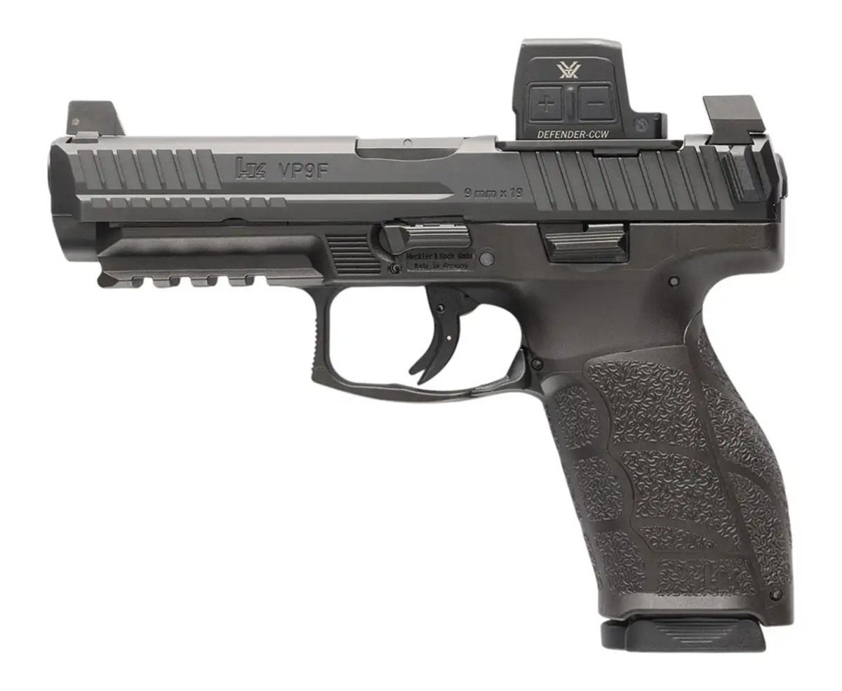 Heckler Koch HK 81001350 VP9A1 F w/Optic 9mm Luger 20+1 4.53in Black Barrel view 2