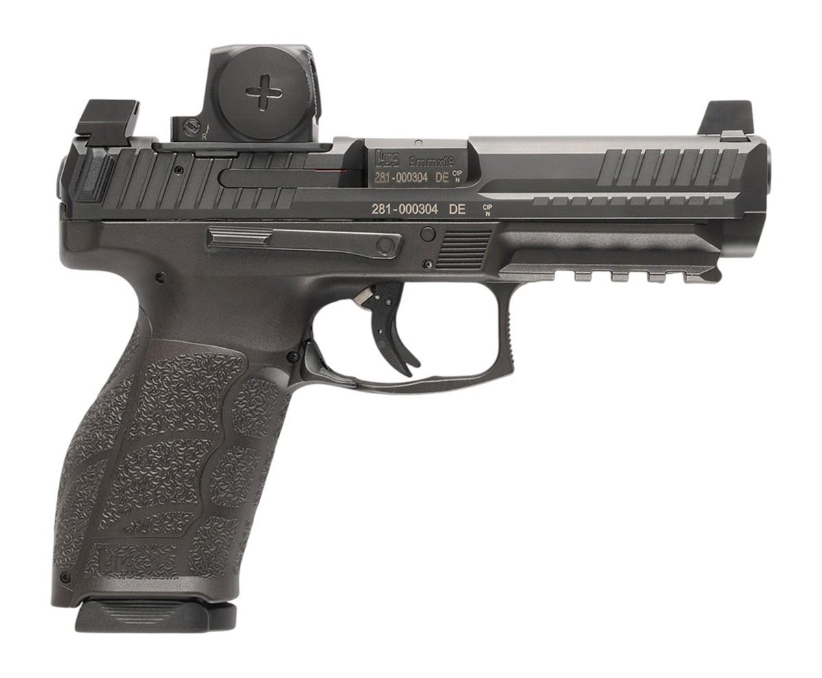 Heckler Koch HK 81001351 VP9A1 F w/Optic 9mm Luger 15+1 4.53in Black Barrel
