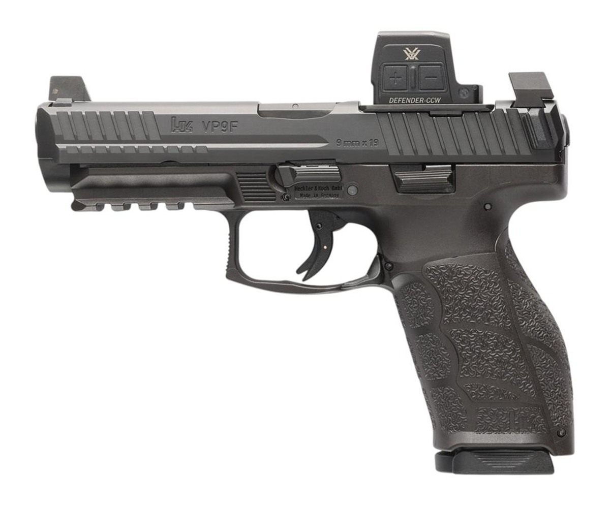 Heckler Koch HK 81001352 VP9A1 F w/Optic 9mm Luger 10+1 4.53in Black Barrel view 4