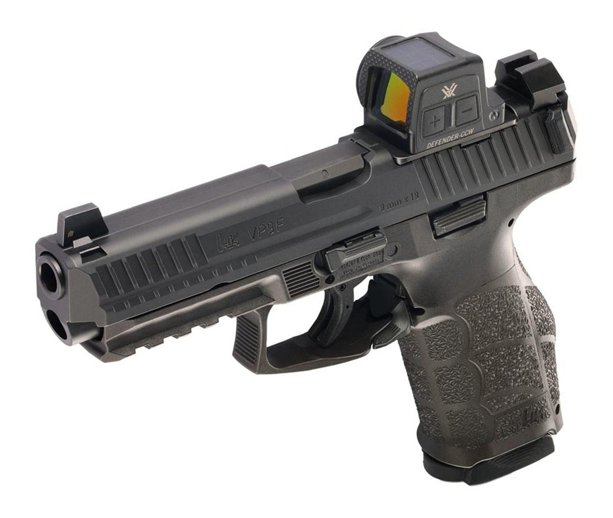 Heckler Koch HK 81001352 VP9A1 F w/Optic 9mm Luger 10+1 4.53in Black Barrel view 5