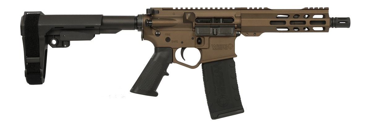 Wise Arms WA-15B 300BLK BRZ 7.5in SBA3