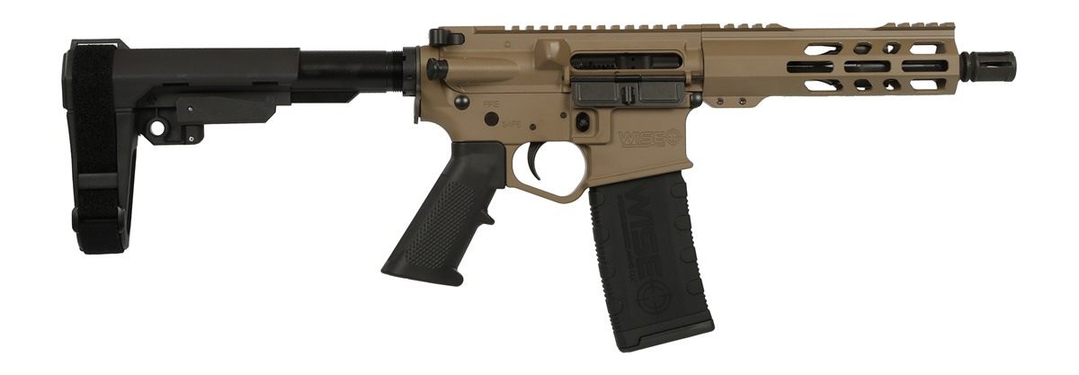 Wise Arms WA-15B 300BLK FDE 7.5in SBA3