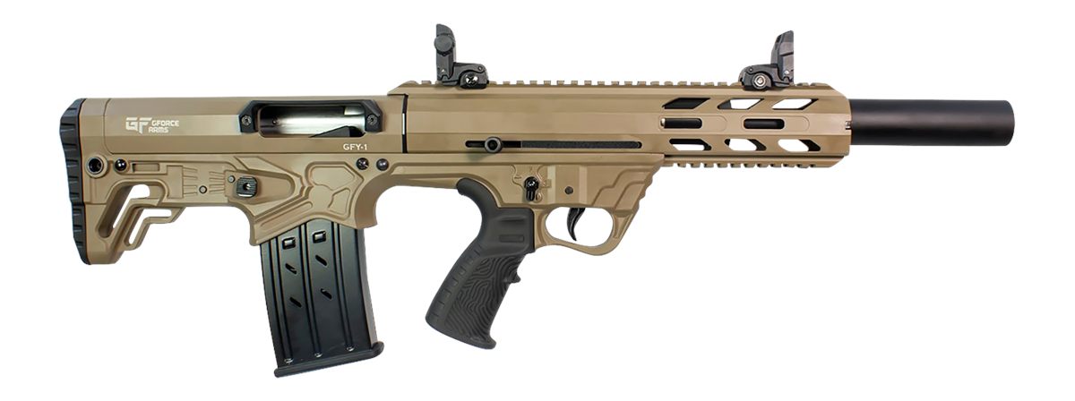 Gforce Arms GFY11220-FDE 12GA 18.5 Bullpup 5+1