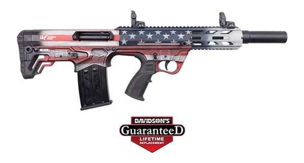 Gforce Arms GFY1USA USA 12 Gauge Semi-Auto 3in 5+1 18.50in Black Threaded B view 3