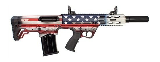 Gforce Arms GFY1USA USA 12 Gauge Semi-Auto 3in 5+1 18.50in Black Threaded B view 4