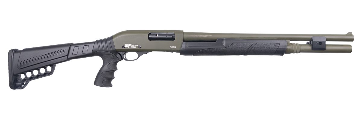 Gforce Arms GF2P12 12 Gauge Pump 3in Chamber 7+1 20in Fixed Cylinder Bore