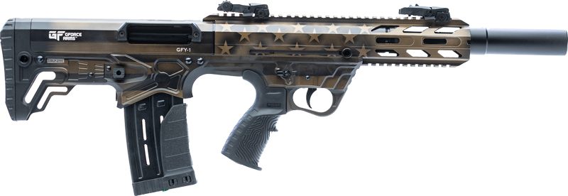 Gforce Arms GFY1USBNZ 12 Gauge Semi-Auto 3in 5+1 18.50in Black Threaded Bar view 2