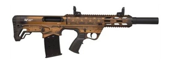 Gforce Arms GFY1USBNZ 12 Gauge Semi-Auto 3in 5+1 18.50in Black Threaded Bar view 3