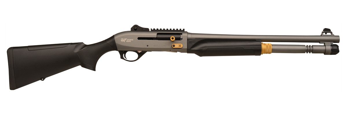 Gforce Arms Gatlander 12GA 3in 18.5in 5RD Cerakote Grey Synth.