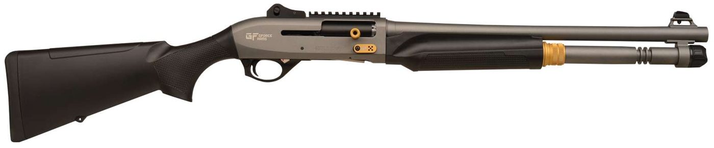 Gforce Arms Gatlander 12GA 3in 18.5in 5RD Cerakote Grey Synth. view 2