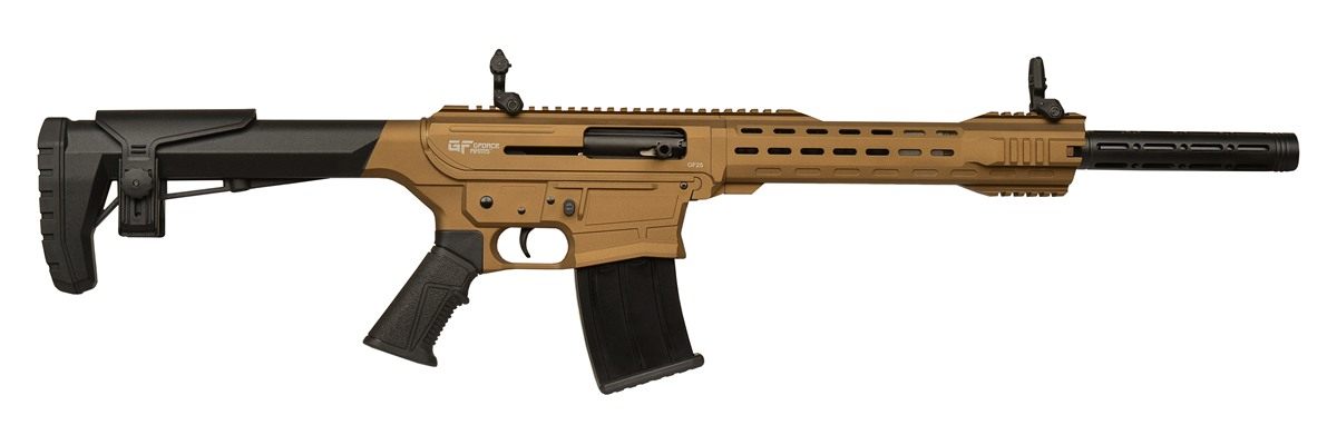 Gforce Arms GF2512BNZ 12 Gauge Semi-Auto 3in 5+1 20in Bronze Cerakote Spira