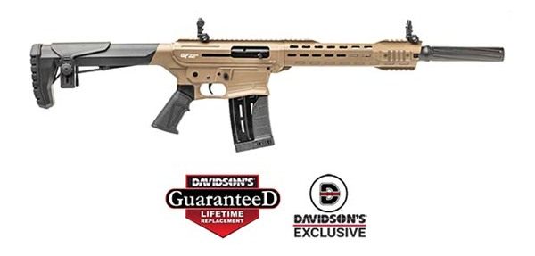 GForce Arms GFA GF25-MLOK 12/18.5 5RD FDE