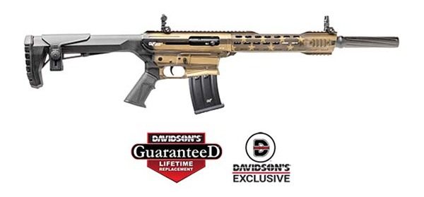 GForce Arms GF25 AR-12 12GA 3in 18.5in 5RD Bronze USA Flag view 2