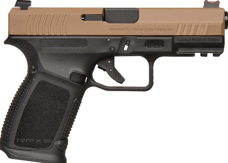 Gforce Arms RPX3C9 9MM 4in FDE Slide 15+1