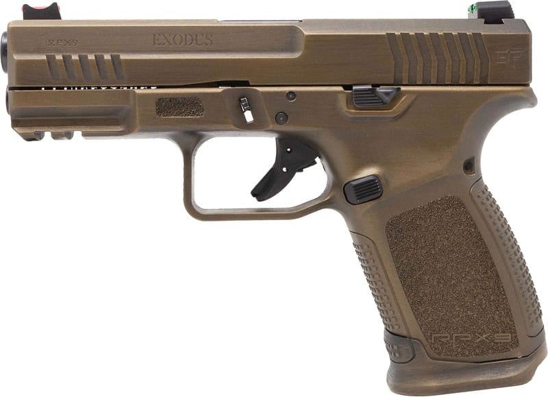 GForce Arms GFRPX3C9BNZ Exodus 9mm Luger 15+1 4.02in Black Steel Barrel, Br view 2