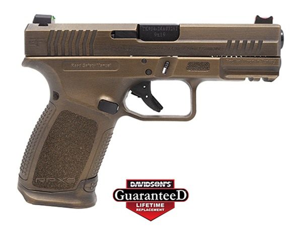 GForce Arms GFRPX3C9BNZ Exodus 9mm Luger 15+1 4.02in Black Steel Barrel, Br view 3