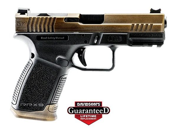 Gforce Arms GFRPX3C9BT Exodus 9mm Luger 15+1 4.02in Black Steel Barrel, Bro view 3