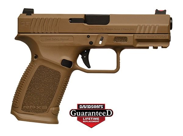 Gforce Arms RPX3C9 9MM 4in FDE Full 15+1 view 2
