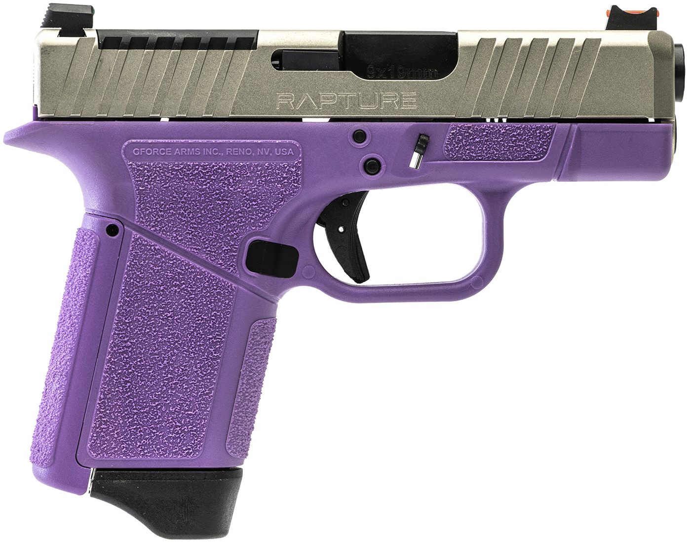 GForce Arms GF932512PUN Rapture Sub-Compact 9mm Luger 12+1 3.25in Black Ste
