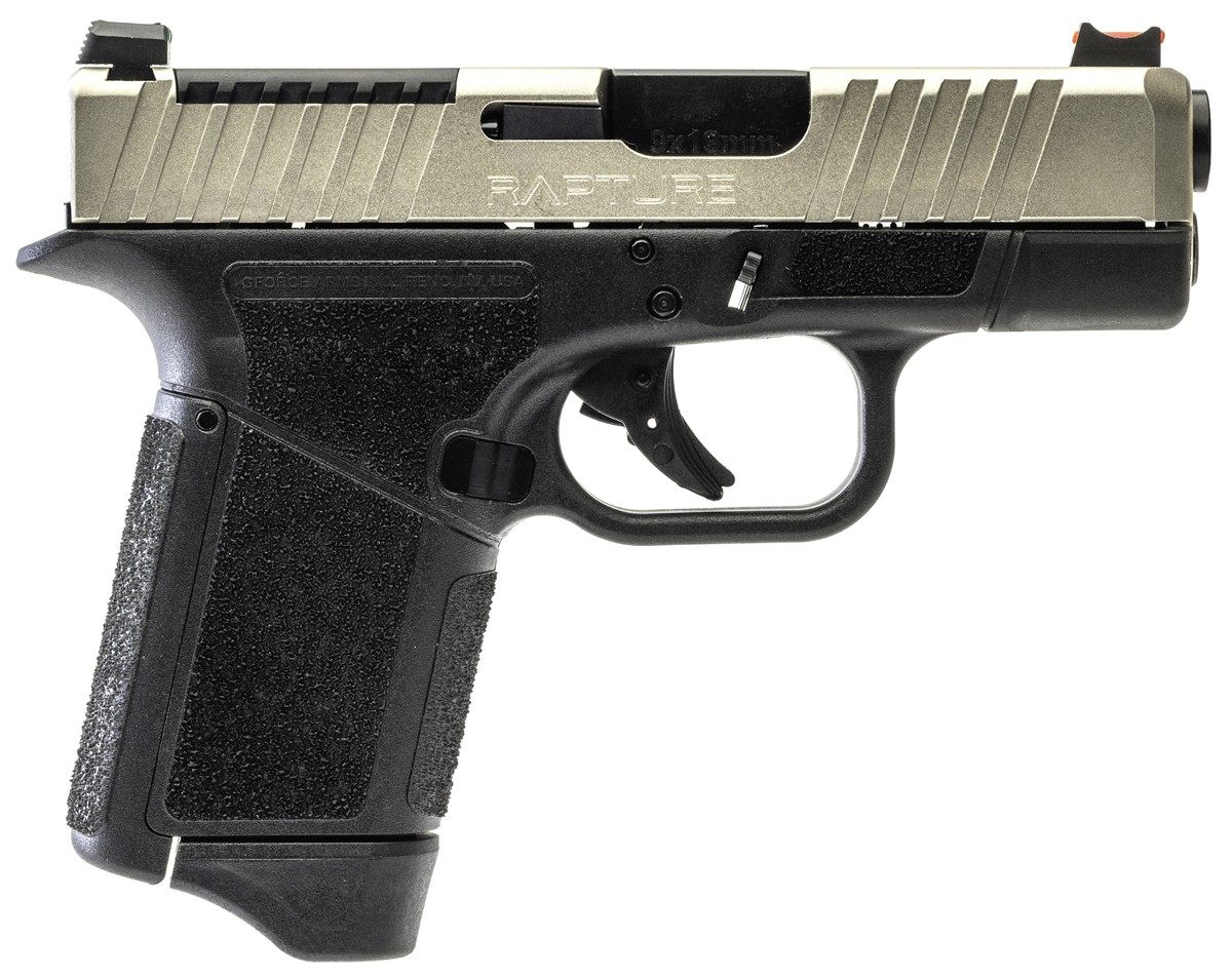 Gforce Arms GF932512BN Rapture Sub-Compact 9mm Luger 12+1 3.25in Black Stee view 2