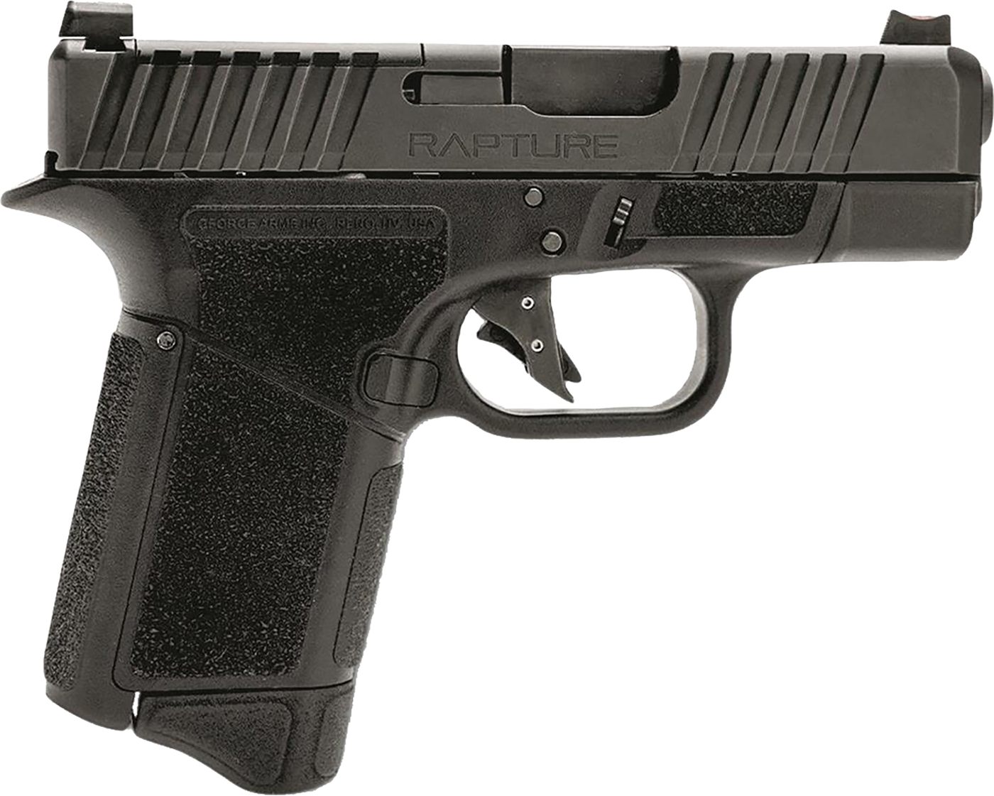 Gforce Arms GF932512GB Rapture Sub-Compact 9mm Luger 12+1 3.25in Black Stee