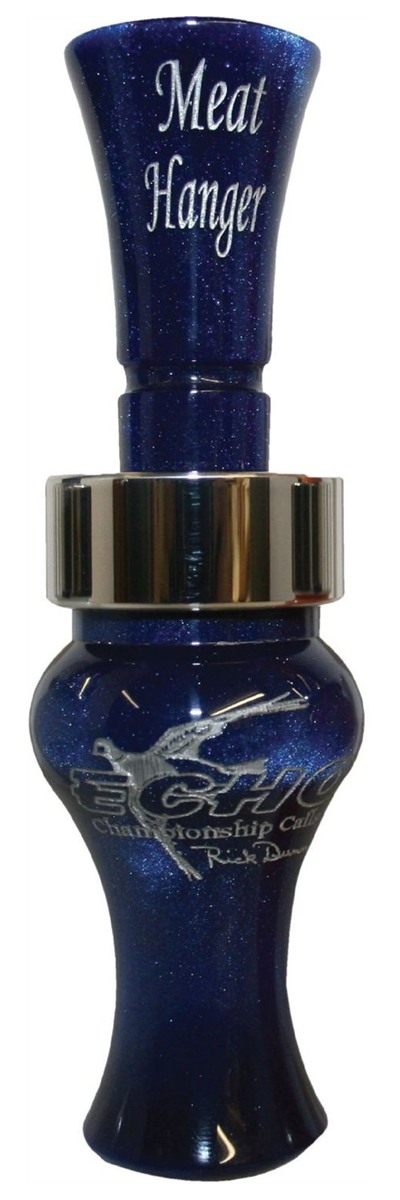 Echo Calls Meat Hanger Duck Call, Blue/Pearl
