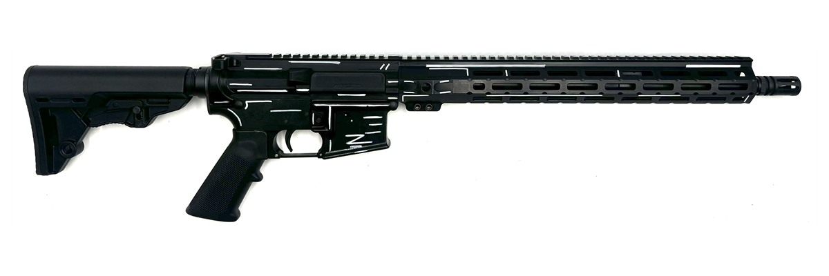 Zeus Arms Aether Darkside Stitch 5.56 Rifle 16in 1-30RD MAG