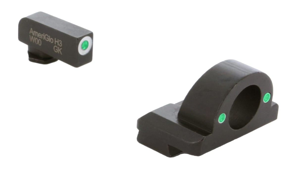 AMERIGLO Ghost Ring Series Sight Set for Glock - Fits Gen 1-4 10mm/.45/.357