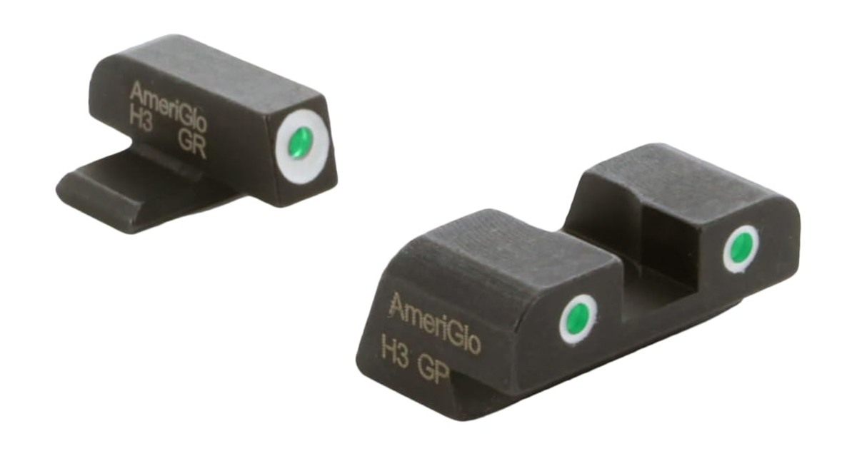 AmeriGlo Classic Series - Three-Dot Tritium Design SIG Set - Fits Most Mode view 2