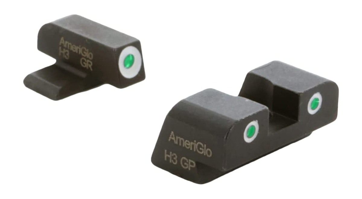 AmeriGlo Classic Series - Three-Dot Tritium Design Springfield Set - Fits X