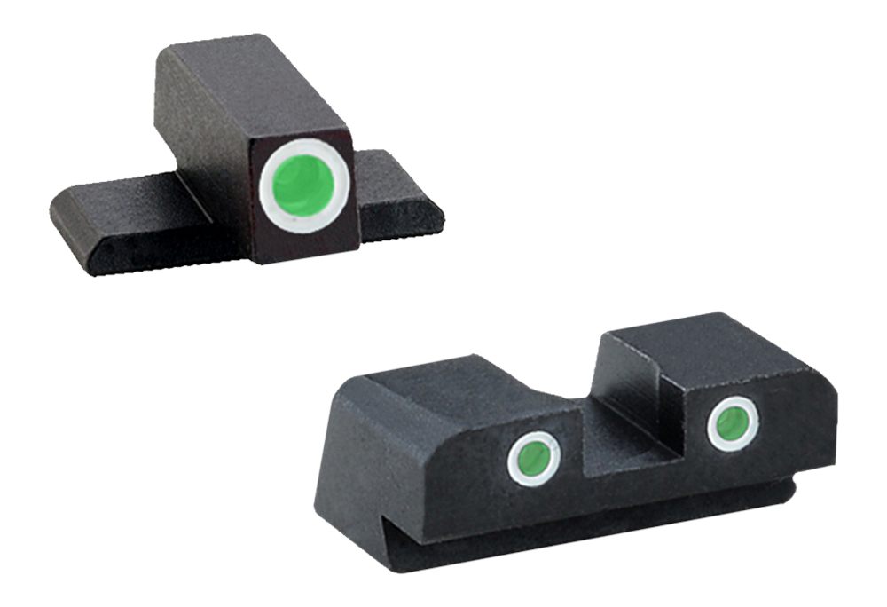 AmeriGlo Classic Series - Three-Dot Tritium Design Springfield Set - Fits X view 2