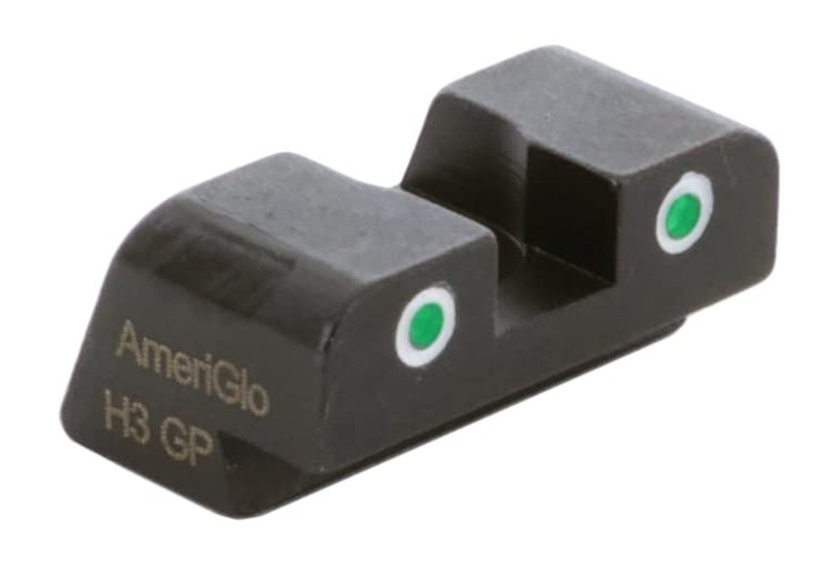 AmeriGlo Tritium Rear Sight - Fits Sauer and Springfield Armory XD, Hellcat view 2