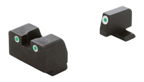 AmeriGlo Classic Tritium 3-Dot Sig Sauer Set for Most Models, Green view 2