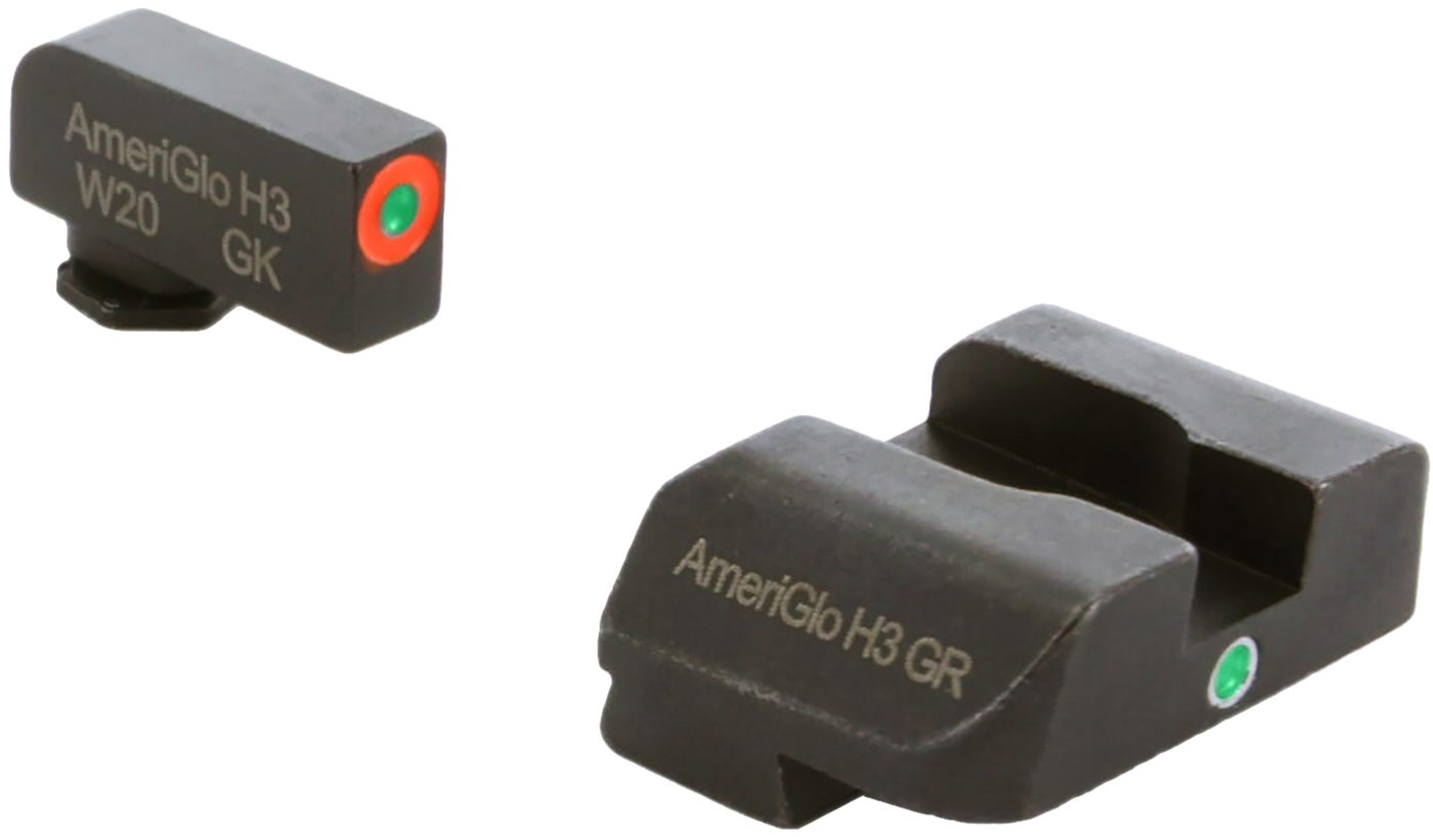 AMERIGLO i-Dot Series Sight Set for Glock - Fits Gen 1-4 10mm/.45/.357