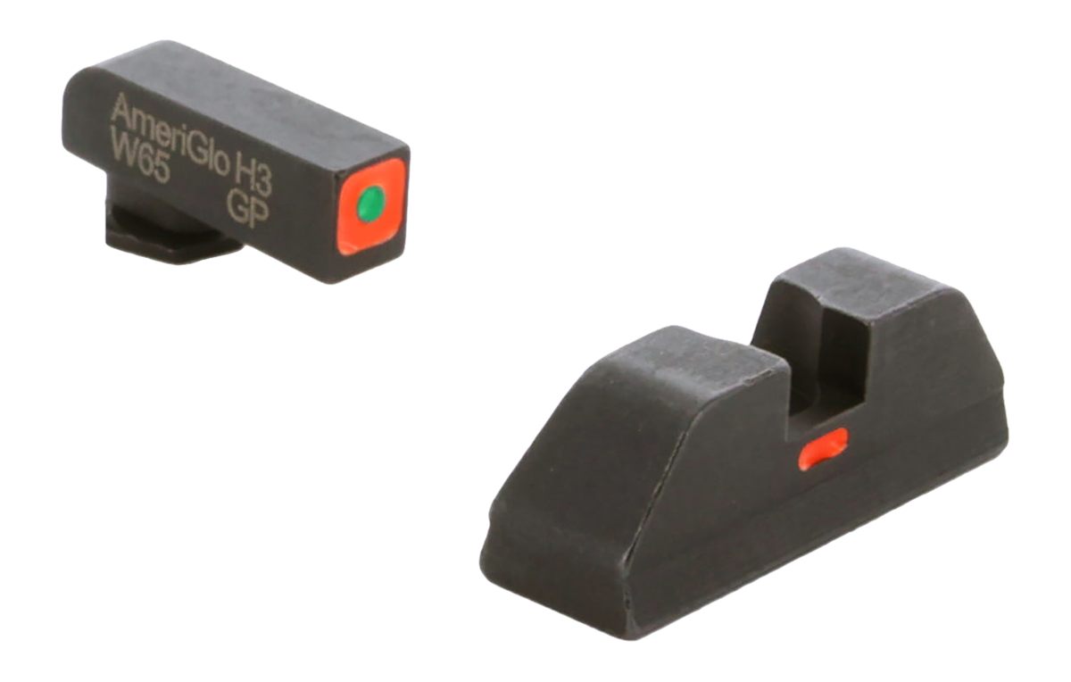 AmeriGlo Glock CAP Sight Set For 17 19 22 23 24 26 27 33 34 35 37 38 39 - G