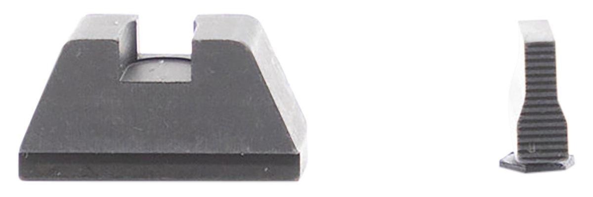 AmeriGlo Optic Compatible Sight Set for Glock - XL Tall Black Serrated .315