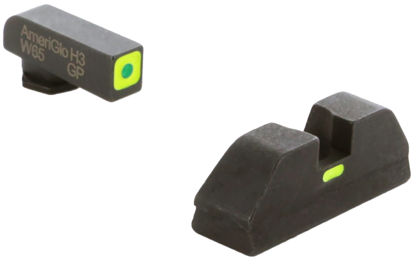 Ameriglo Glock CAP Sight Set For 20 21 29 30 31 32 36 40 41 - Green Tritium