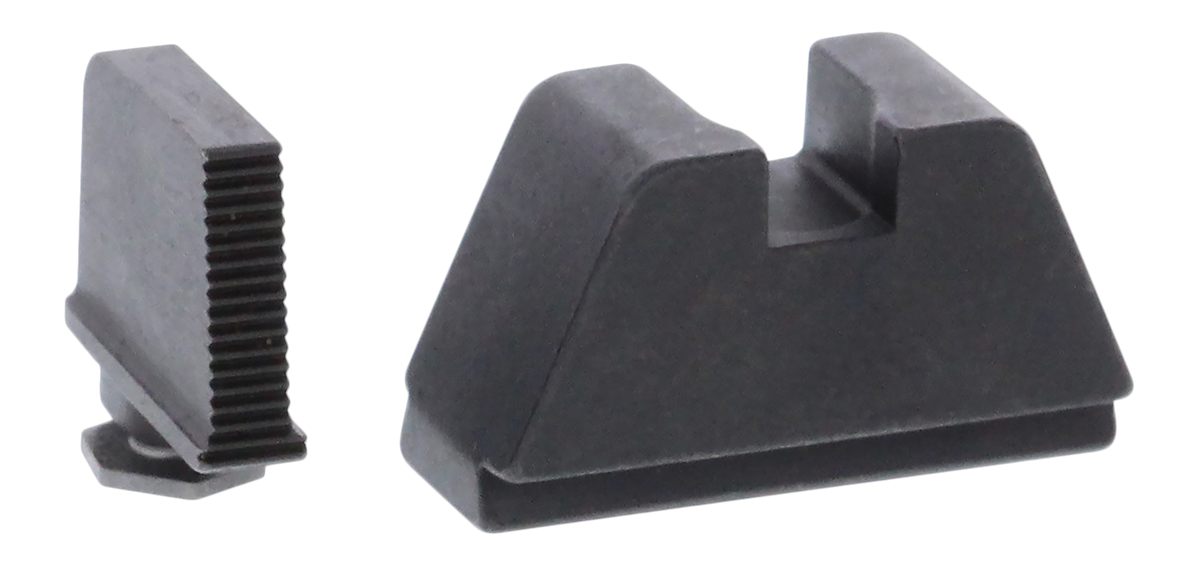 AmeriGlo GL470 Optic Compatible Sight Set for Glock 2XL Tall Serrated Front