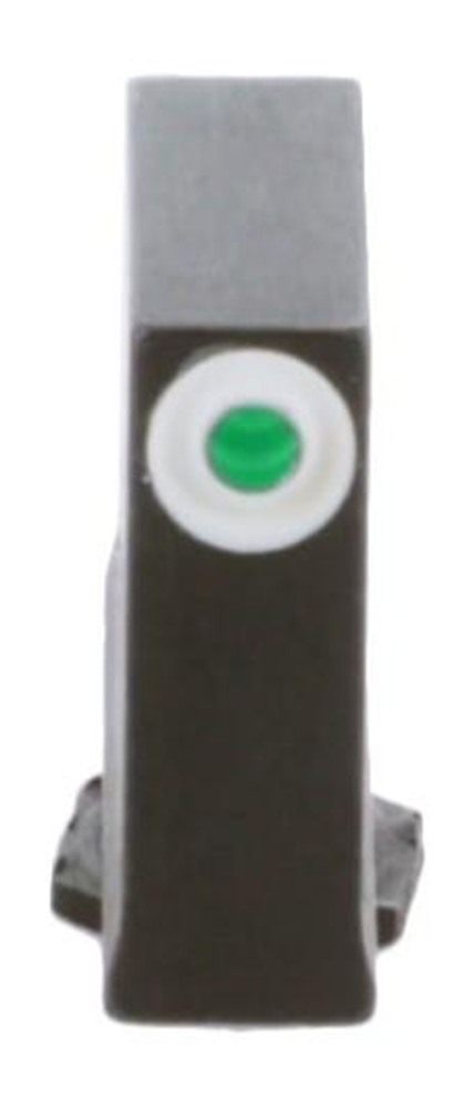 Ameriglo Tritium Front Handgun Sight for Glock Green with White view 2