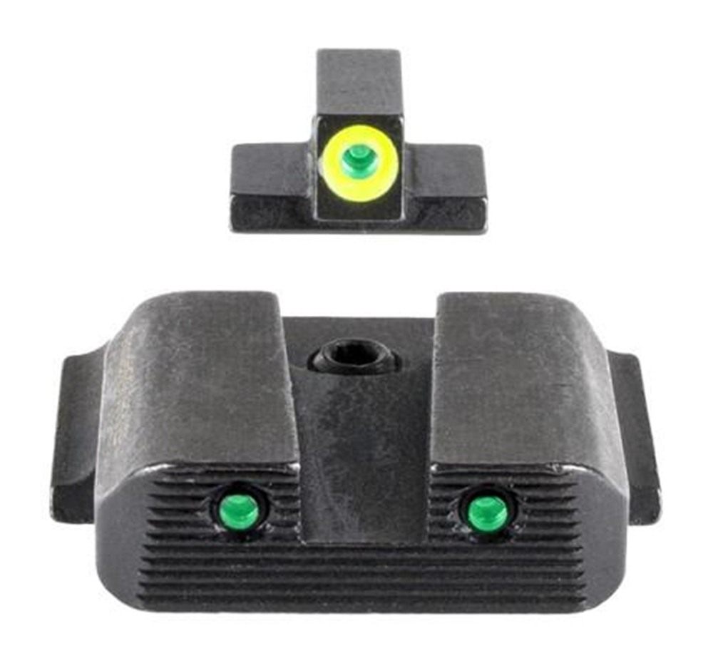 Ameriglo Trooper Tritium Handgun Sight Set for S W M P Shield (Excludes EZ) view 2